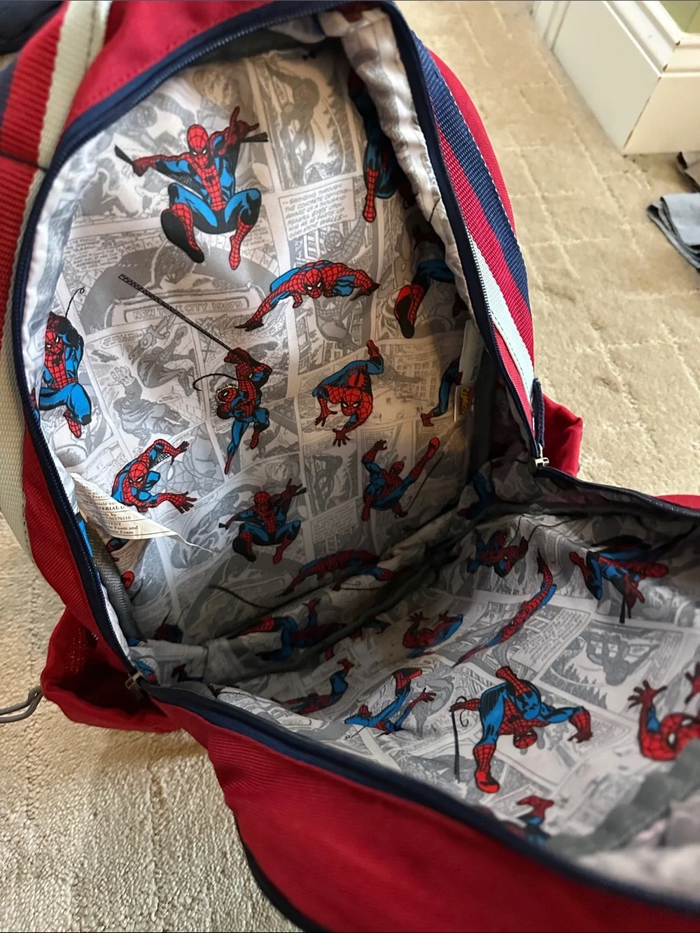 Pottery Barn Kids Spider-Man Fairfax small backpack
